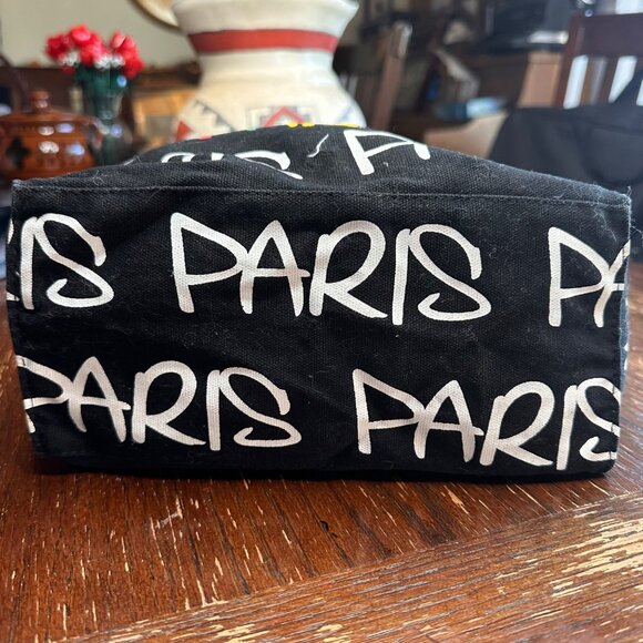 Robin Ruth Paris Canvas Black Travel Shoulder Bag - Picture 2 of 10